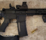 10.5' AR15 Pistol in 5.56