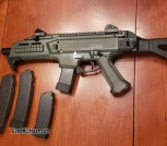 CZ scorpion evo OD pistol with arm brace and 4 magazines