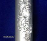 engraved stainless gold match II Kimber.7